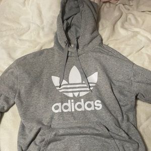 Small fits oversized women’s adidas hoodie